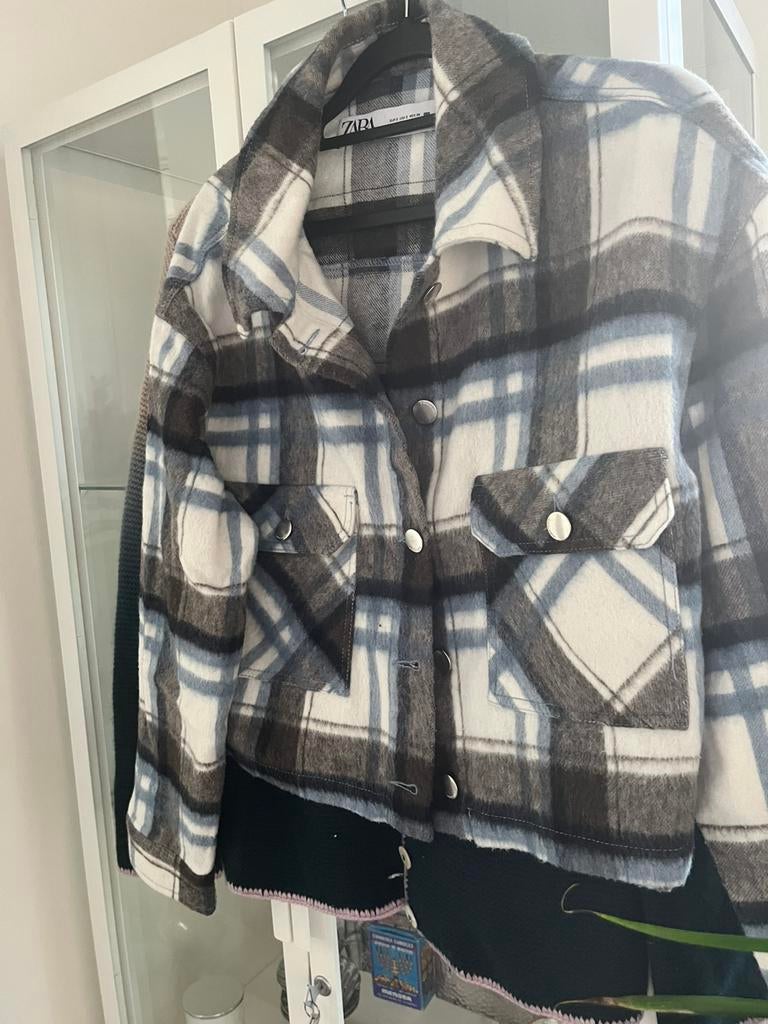 Zara  houthakkers blouse flanel S, Ophalen of Verzenden, Gedragen, Maat 36 (S)