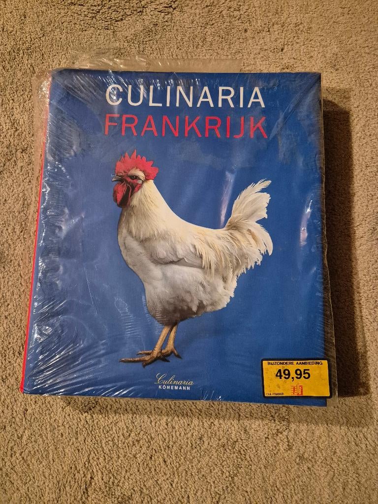 Boek Culinaria Frankrijk NIEUW, Boeken, Kookboeken, Nieuw, Overige typen, Frankrijk, Ophalen of Verzenden