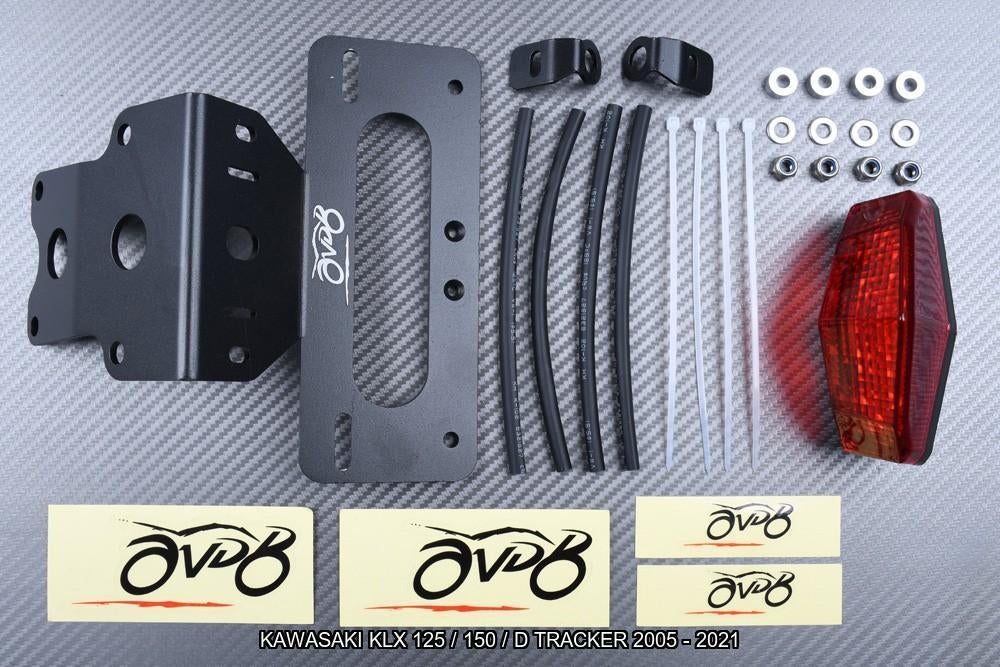 Kentekenplaathouder KAWASAKI KLX 125 150 DTRACKER 2005 2021, Motoren, Ophalen of Verzenden, Nieuw