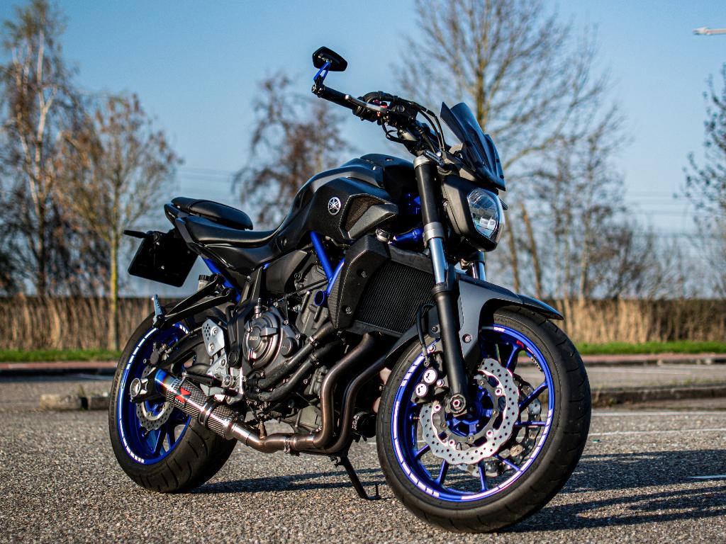 Yamaha MT-07 35kW (A2) | Nette staat | Veel extra’s, Motoren, Motoren | Yamaha, 2 cilinders, Particulier, Minimaal motorrijbewijs A2