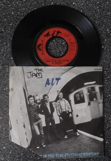 The Jam - down in the tube station at midnight (vanaf € 5,00, Cd's en Dvd's, Vinyl Singles, 7 inch, Single, Ophalen of Verzenden
