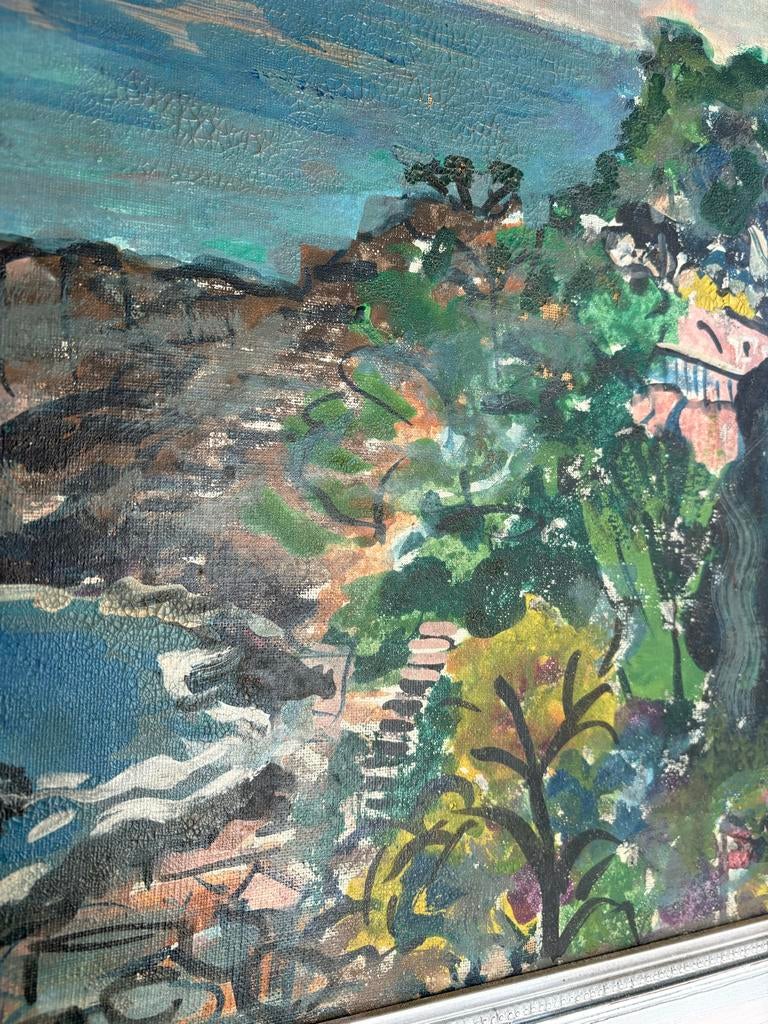 Oud schilderij Zuid Frankrijk, Ophalen