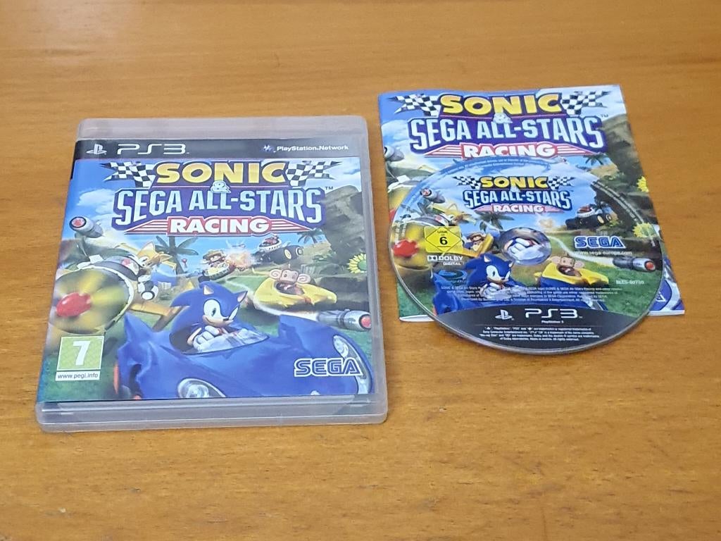 PS3 | Sonic & Sega All-Stars Racing, Spelcomputers en Games, Games | Sony PlayStation 3, Gebruikt, Racen en Vliegen, Ophalen of Verzenden