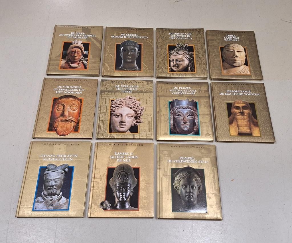 *21 boeken "Oude Beschaving" time-life Amsterdam, Boeken, Ophalen, Gelezen