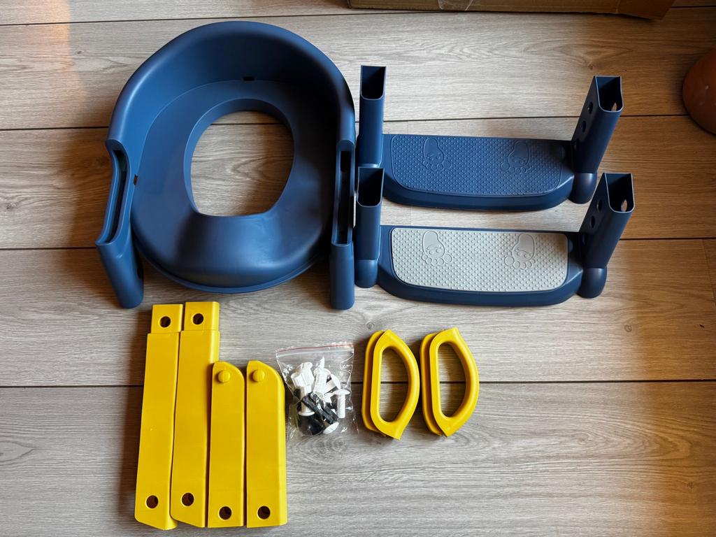 Kinder toiletbril met opstapje - Potty training, Kinderen en Baby's, Ophalen of Verzenden