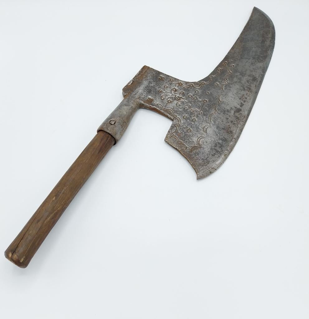 18e Eeuwse Oostenrijkse Rechtshandige Kantbijl (58074-4)