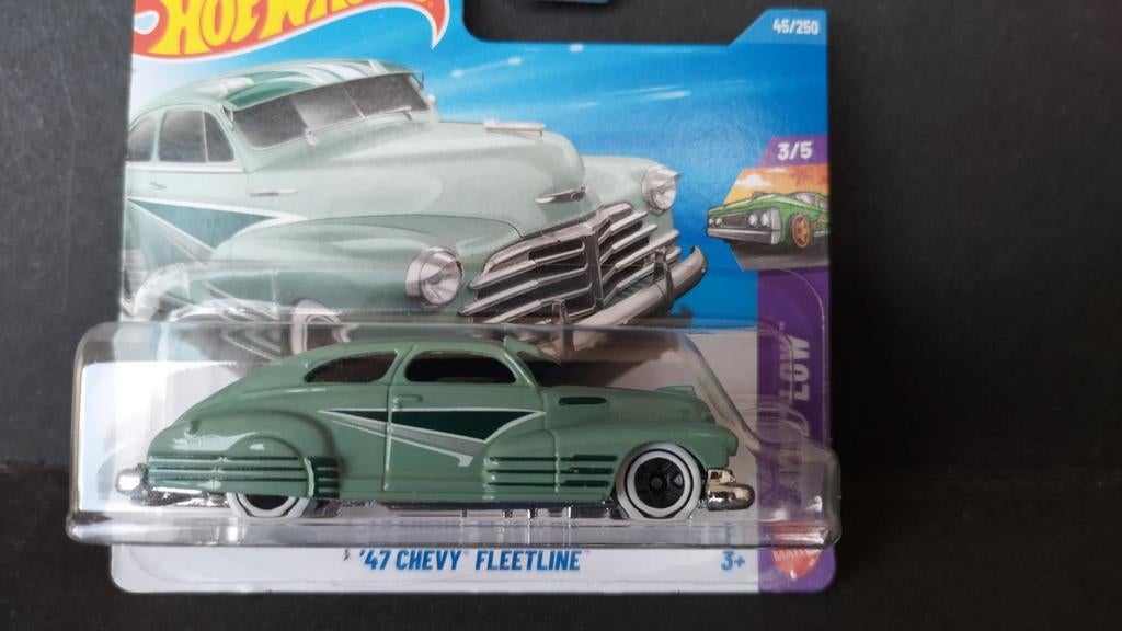 Chevrolet Chevy Fleetline 1947 1:64 Hotwheels Pol, 1186 MJ 1 NL, Auto, Verzenden, Nieuw