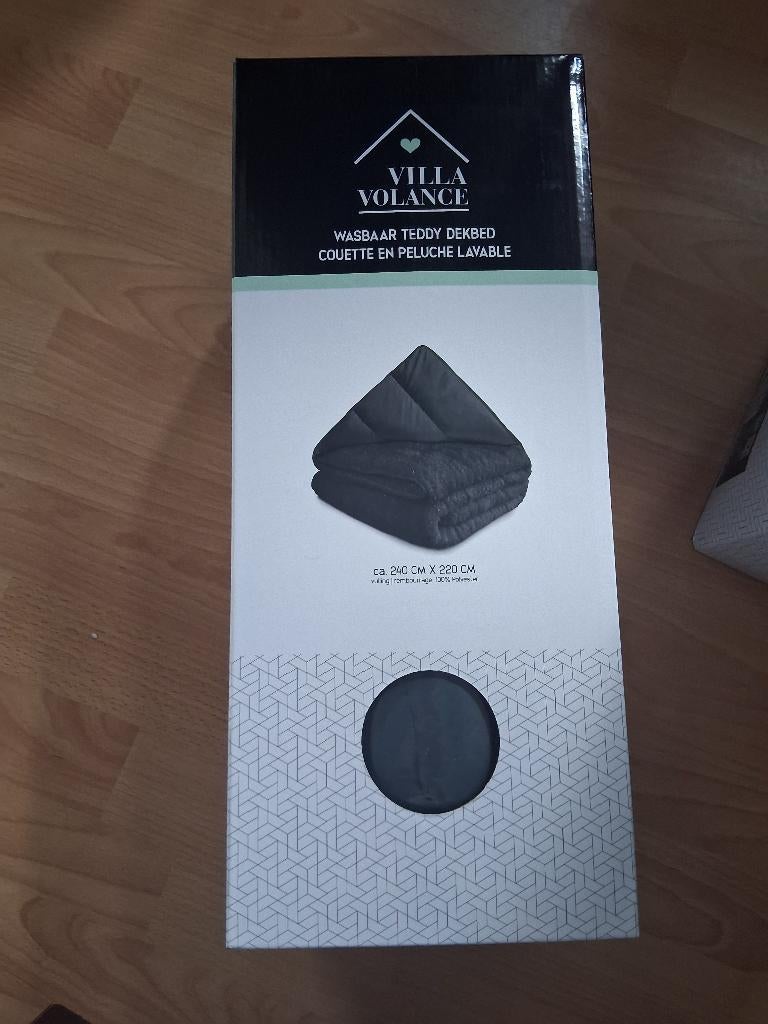 Dekbed Teddy wasbaar 240 x 220 cm, Ophalen, Overige kleuren, Deken of Dekbed, Nieuw
