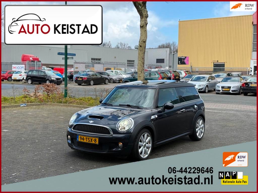 Mini Mini Clubman 1.6 Cooper S 174PK PANORAMA/CRUISE/XENON!, Voorwielaandrijving, Gebruikt, 4 cilinders, 4 stoelen