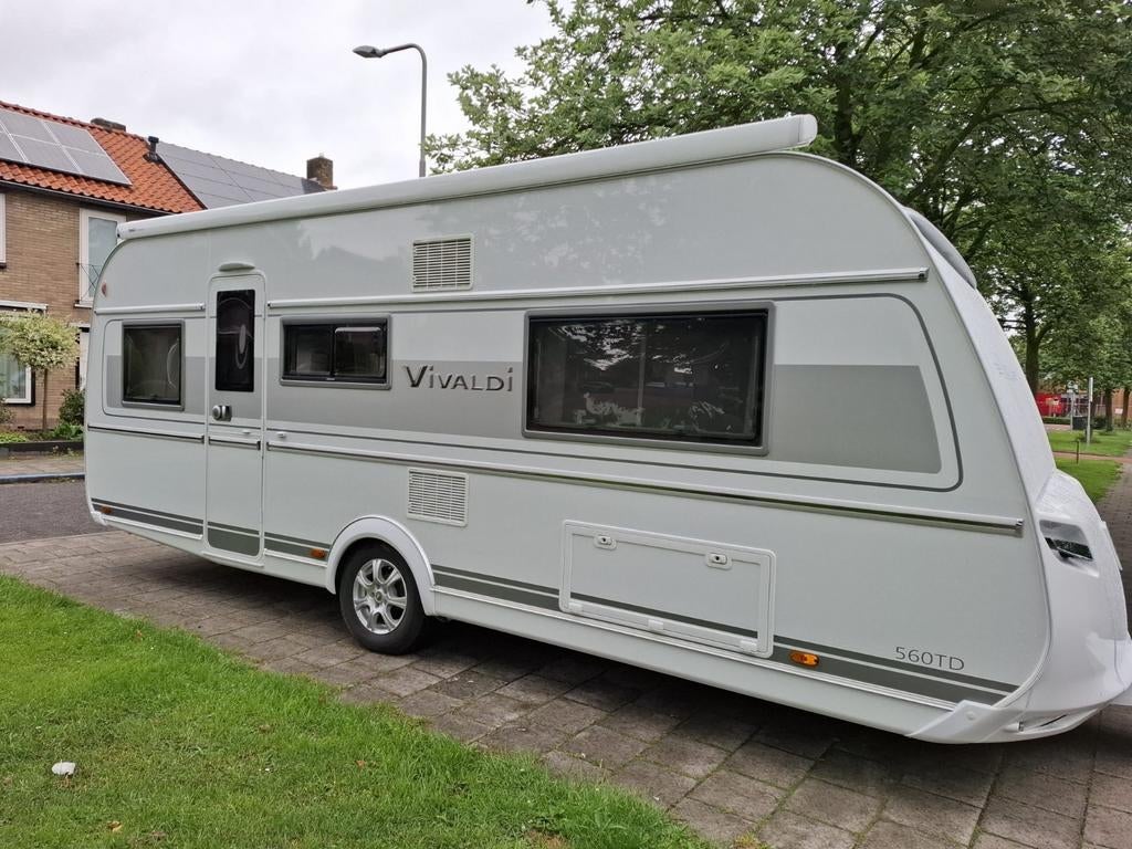 Tabbert vivaldi td 560, Caravans en Kamperen, Rondzit, Tabbert, Airco, Frans bed