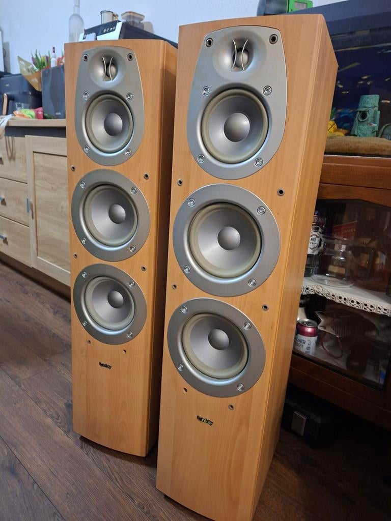 Infinity beta 40 Vloerstaande Luidsprekers - Houtkleur, Audio, Tv en Foto, Luidsprekers, Overige merken, Ophalen of Verzenden