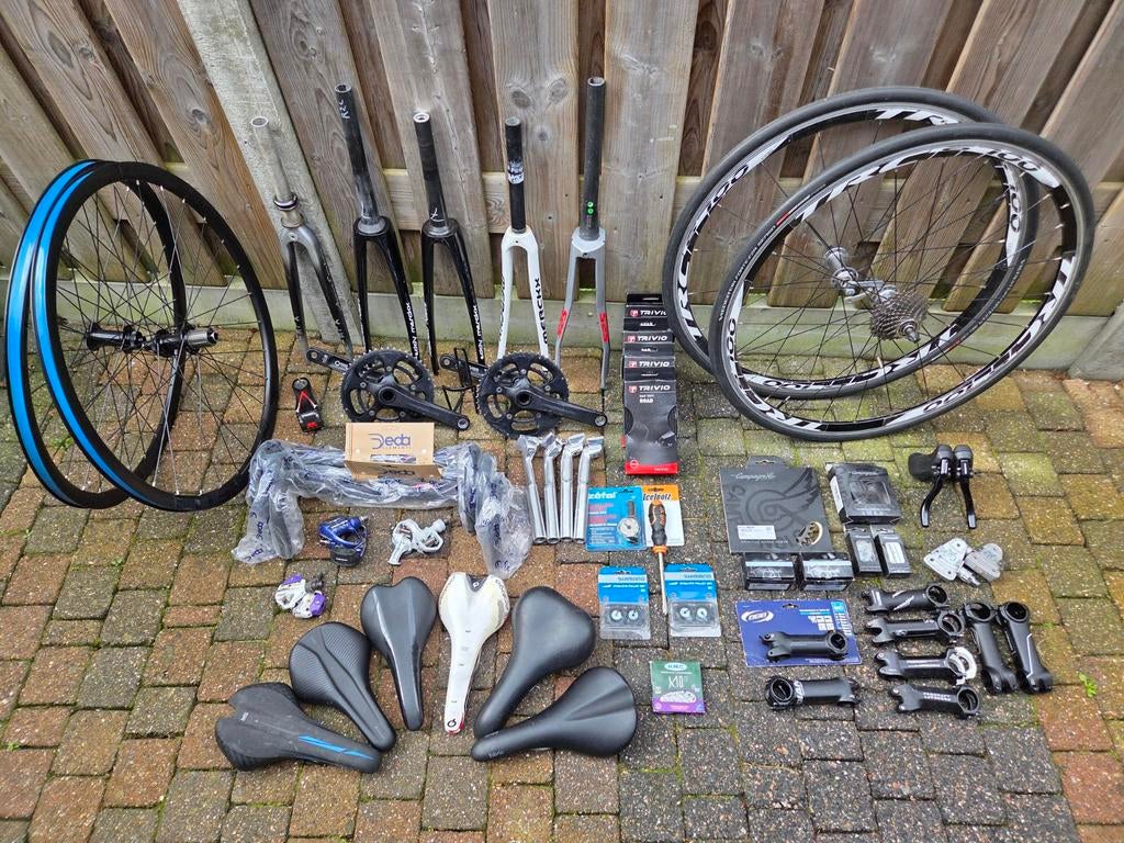 Restje Raceonderdelen Nieuw en Gebruikt...KOOPJE, Ophalen, Zo goed als nieuw, Racefiets