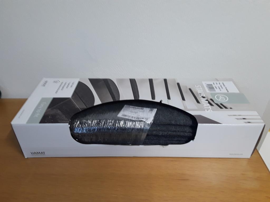 Trapmatten donker grijs nieuw, Ophalen, Nieuw, Minder dan 10 m², Grijs