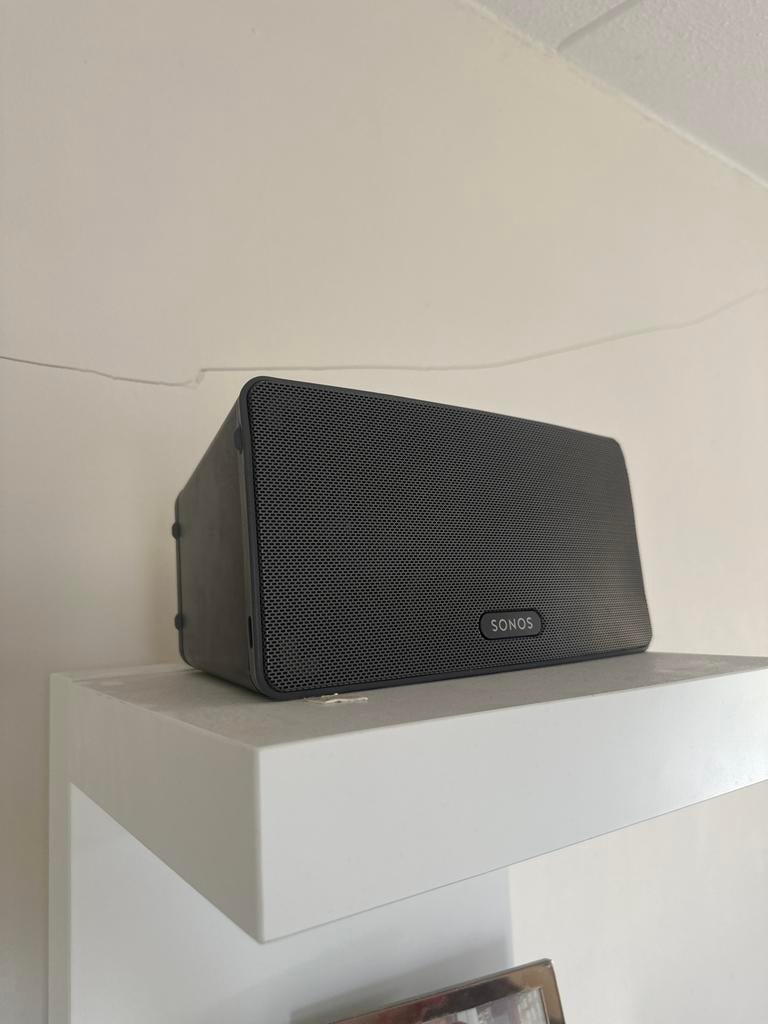 Sonos play 3 - Black 1x, Ophalen, Zo goed als nieuw, Sonos, 120 watt of meer