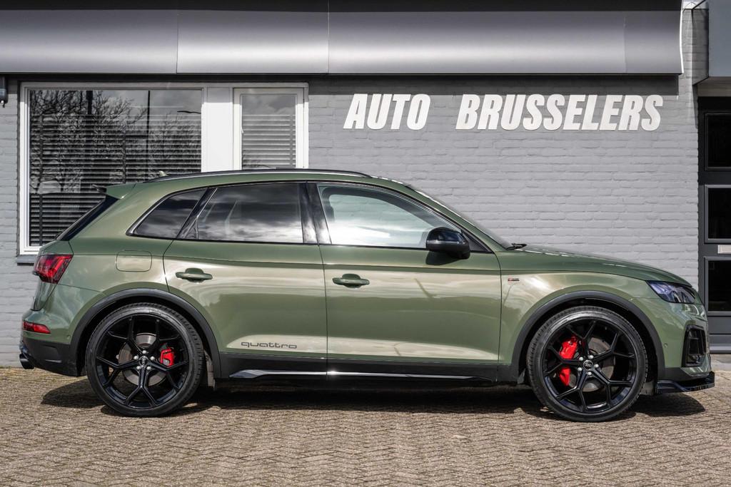Audi Q5 55 TFSI e S edition Competition Rood stiksel Carbon, Automaat, 14 kWh, Gebruikt, 4 cilinders