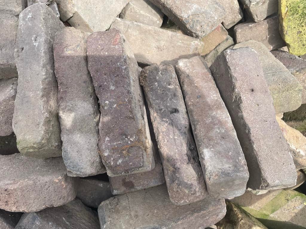 Rode harde originele waaltjes, Overige materialen, Gebruikt, Klinkers, Ophalen of Verzenden