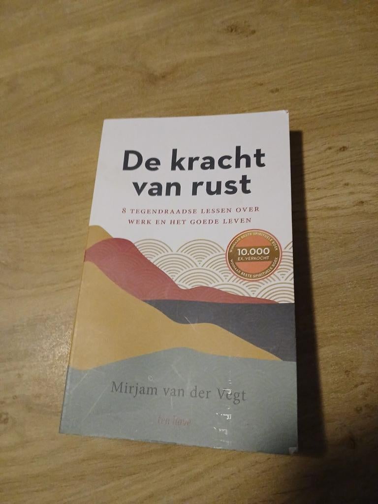 De Kracht van Rust - Mirjam van der Vegt (Zo goed als nieuw), Boeken, Achtergrond en Informatie, Spiritualiteit algemeen, Ophalen of Verzenden
