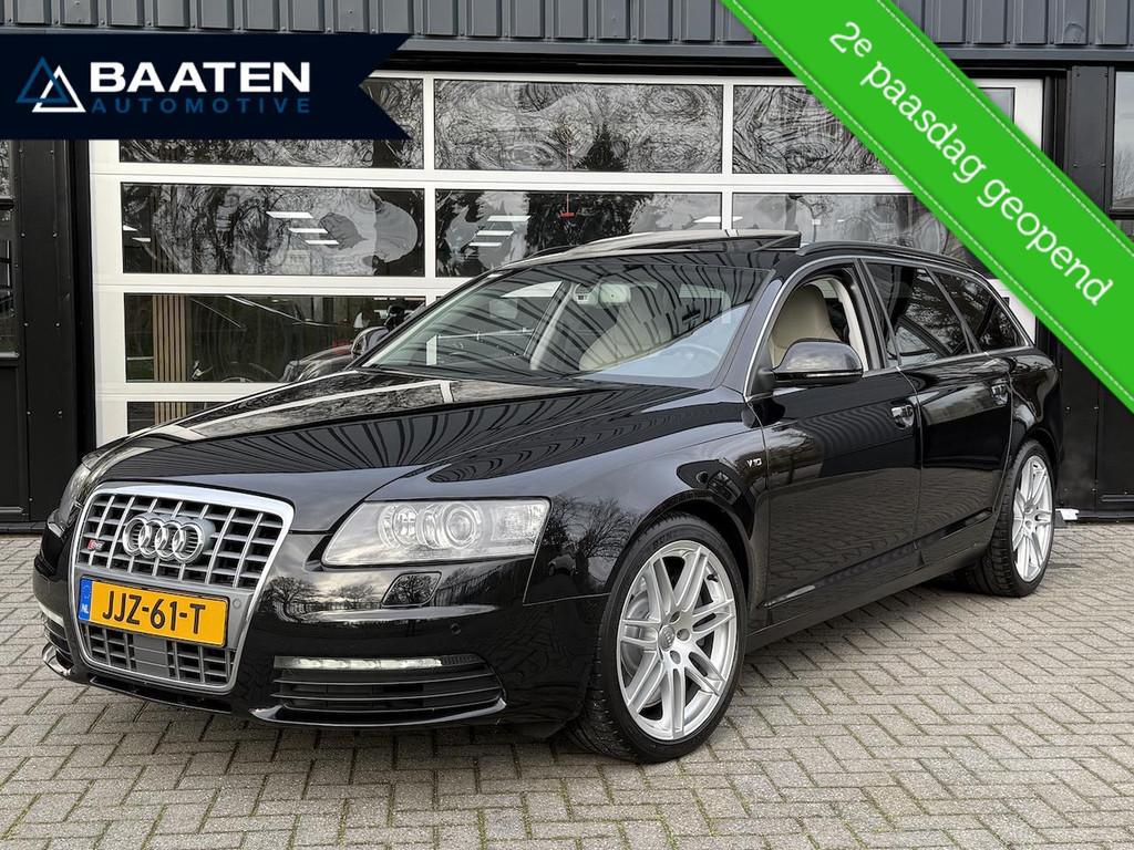 Audi A6 Avant 5.2 FSI S6 V10 435 pk|Dealer onderhouden|Pano|, Automaat, 435 pk, 5204 cc, Zwart