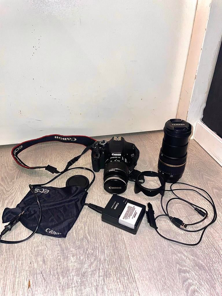 Canon EOS 600D + lenzen & veel accessoires – complete set!, Spiegelreflex, Canon, Ophalen of Verzenden, Zo goed als nieuw