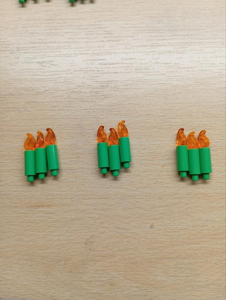 9 Lego kaarsjes, Kinderen en Baby's, Speelgoed | Duplo en Lego, Ophalen of Verzenden