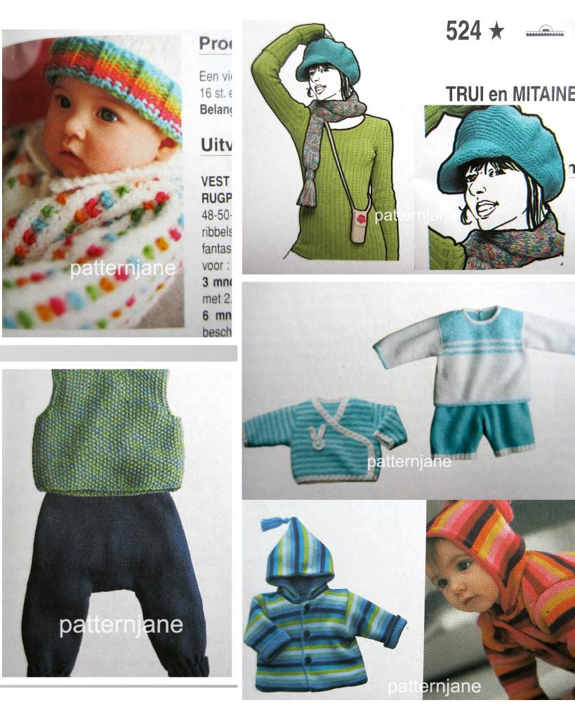 4 x bergere - veel mooie brei-/haakpatronen voor iedereen, Hobby en Vrije tijd, Breien en Haken, Verzenden, Zo goed als nieuw