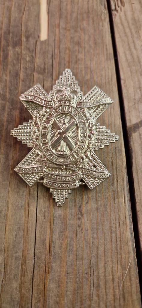 Black watch Baret embleem, Verzamelen, Ophalen of Verzenden, Embleem of Badge