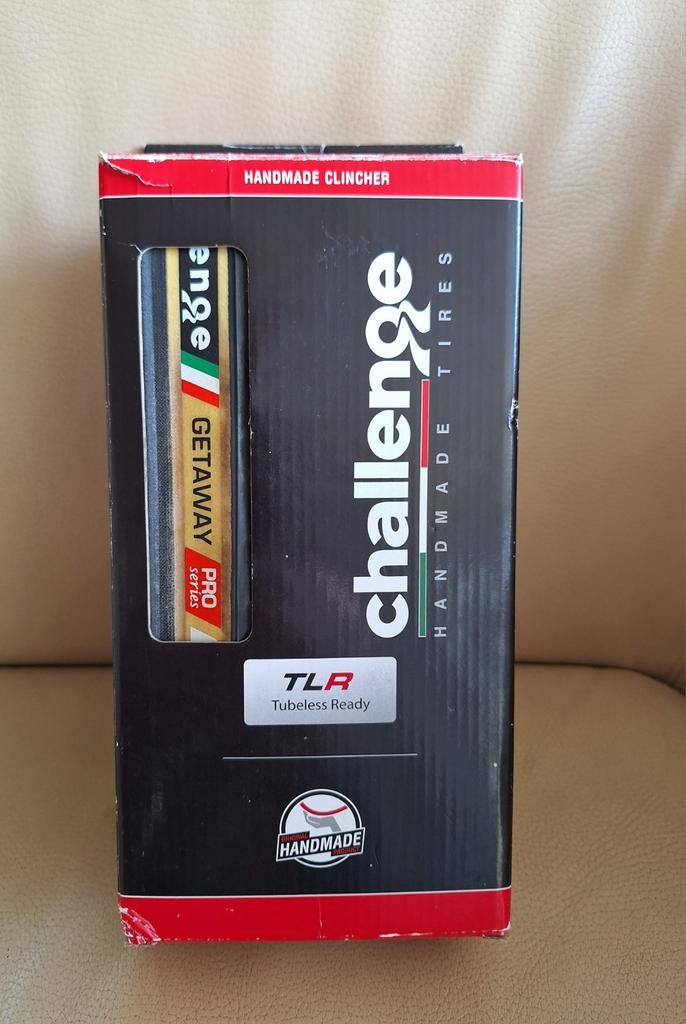 Gravelband, merk Challenge, type Getaway TLR. Nog in de doos, Fietsen en Brommers, Fietsonderdelen, Ophalen of Verzenden, Nieuw