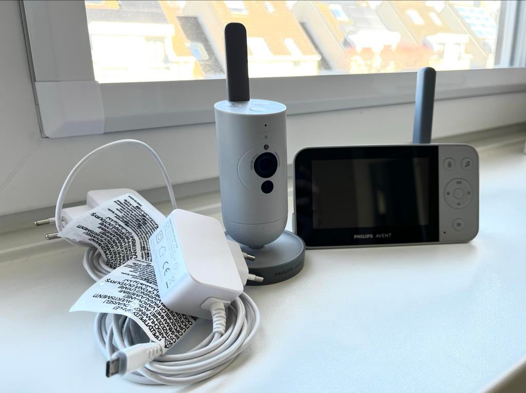 Philips Avent Babyfoon, Kinderen en Baby's, Babyfoons, Ophalen of Verzenden, Zo goed als nieuw, 250 meter of meer, Camera