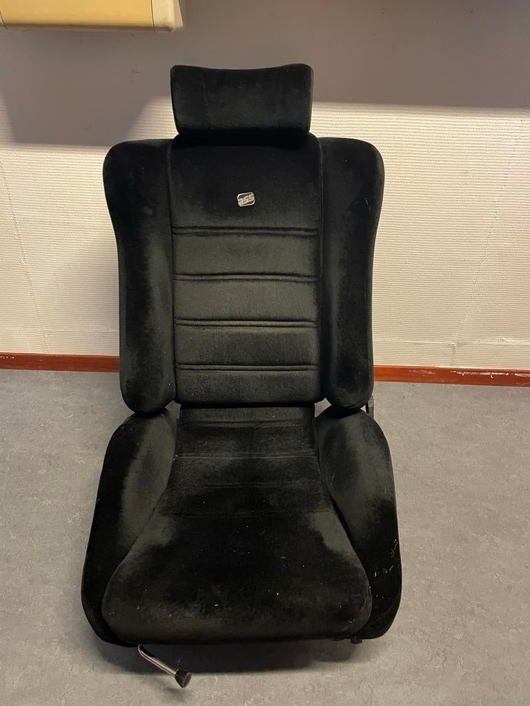 ASS sport autostoel zwart, nette staat, Auto-onderdelen, Interieur en Bekleding, Universele onderdelen, Gebruikt, Ophalen