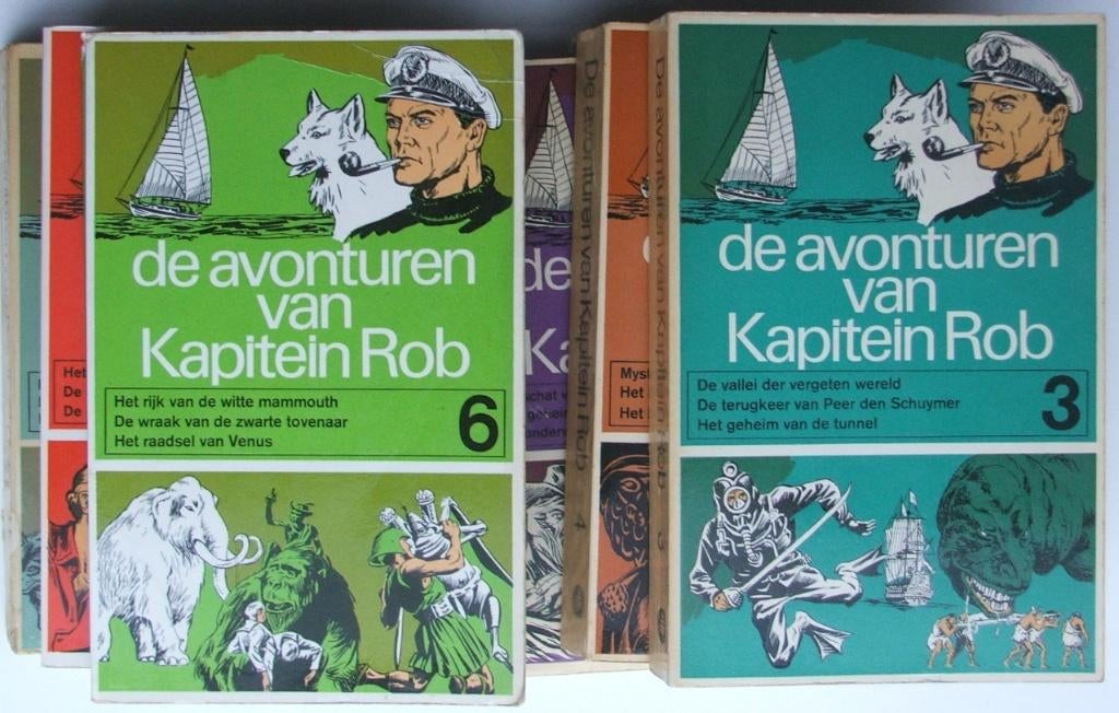 Kapitein Rob, Gelezen, Eén stripboek, Ophalen of Verzenden, Pieter Kuhn