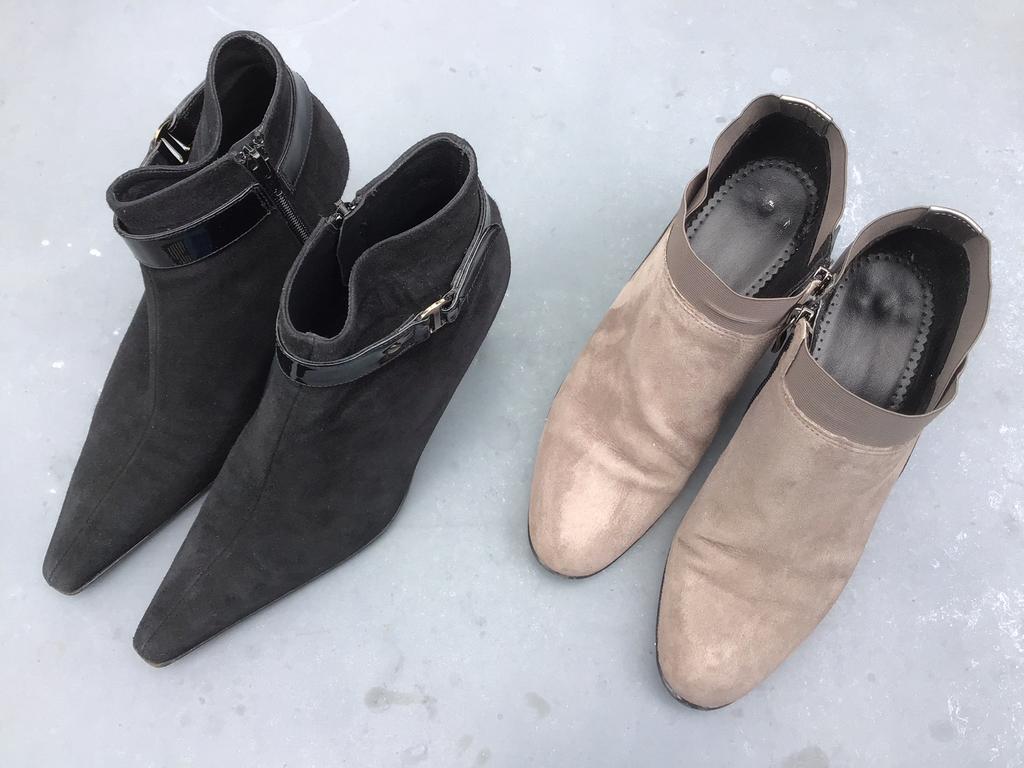 Zwarte met lak laarsjes (39) + Ara suede schoenen (38,5), Ophalen of Verzenden, Zo goed als nieuw, Zwart