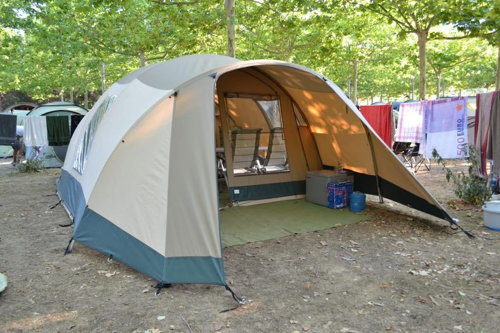 Ruime 5-persoons tunneltent - Baco 395 Lux, Ophalen, Tot en met 4