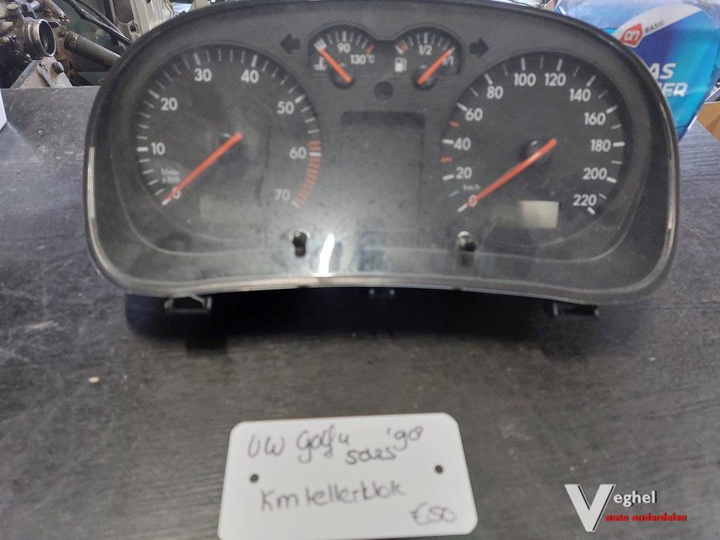 VW Golf 4 5drs km tellerklok '98, Gebruikt, -, -, Ophalen of Verzenden