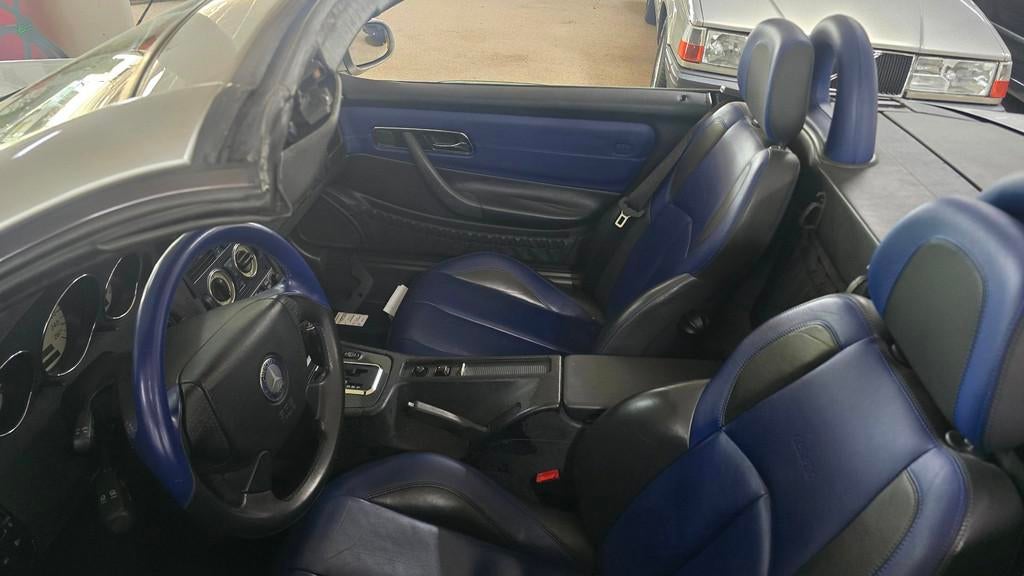 Mercedes-Benz SLK-klasse 230 K. 121.000dkm! Nieuwe apk!, Auto's, Achterwielaandrijving, Gebruikt, Lederen bekleding, 4 cilinders