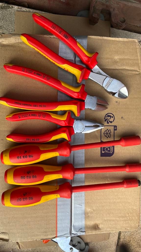 Knipex VDE  1000 vlt gebruikt, Ophalen of Verzenden, Gebruikt