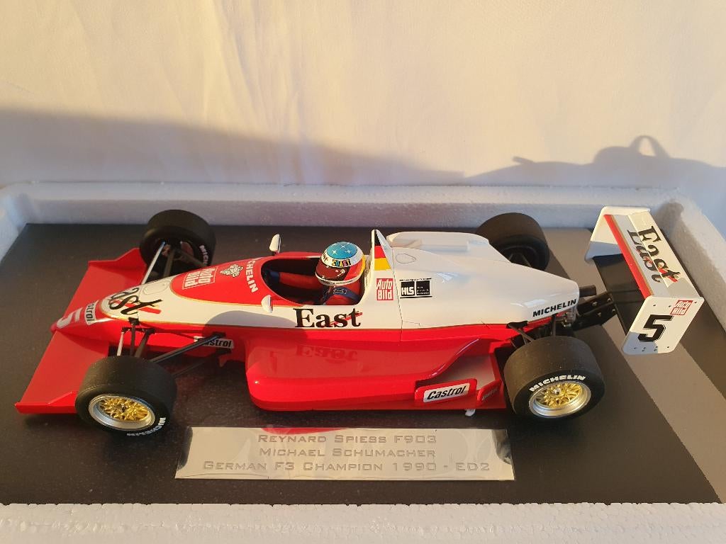 Michael Schumacher Reynard Spiess F903 F3 Champion 1990 1:18, Ophalen of Verzenden, Nieuw, Auto, MiniChamps