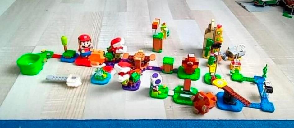 Lego Mario, Ophalen of Verzenden, Zo goed als nieuw, Complete set, Lego