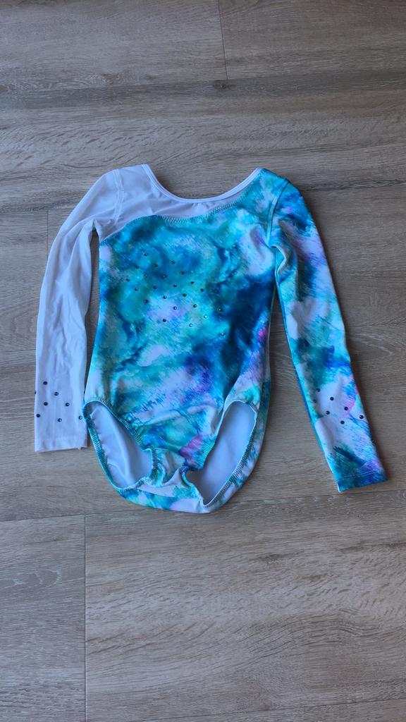 Turnpakje maat 134/140, Kindermaat 122 t/m 140, Ophalen of Verzenden, Zo goed als nieuw, Turnpak(je)