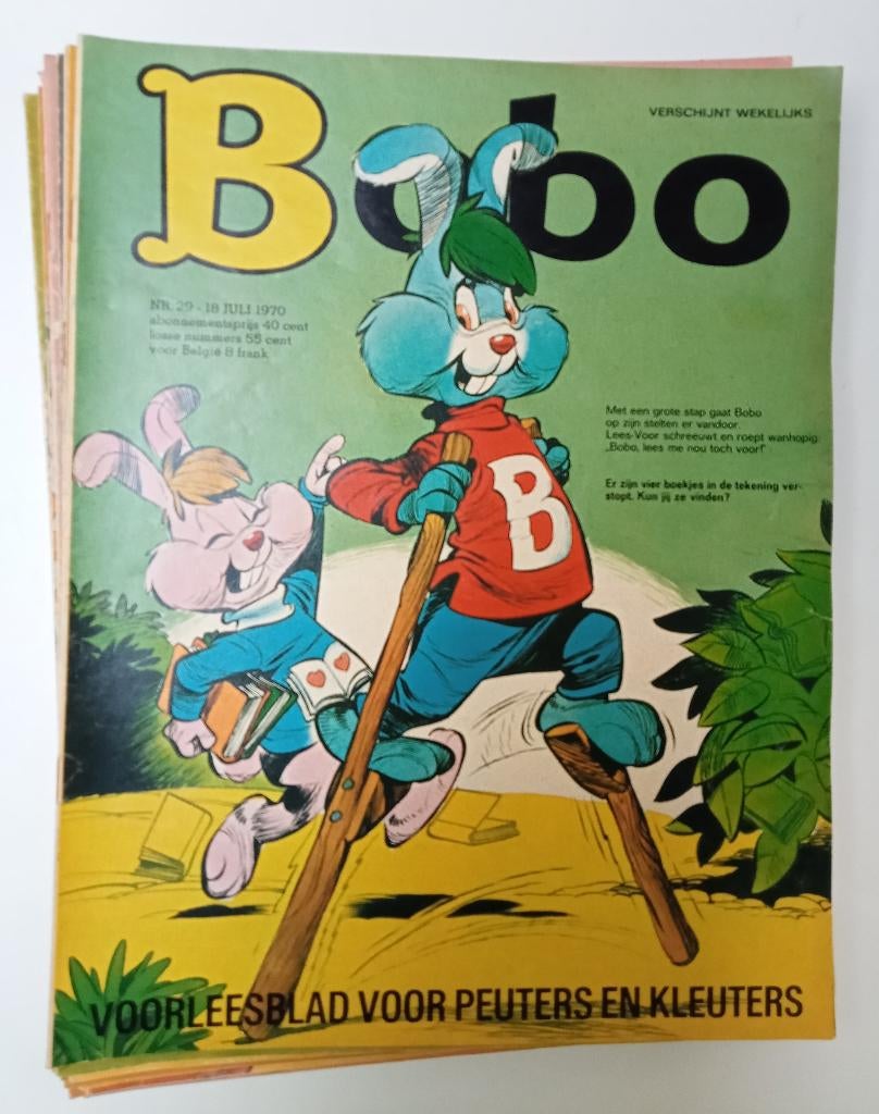 bobo ca 18 tijdschriften 1970, Ophalen of Verzenden, Gelezen, Overige typen