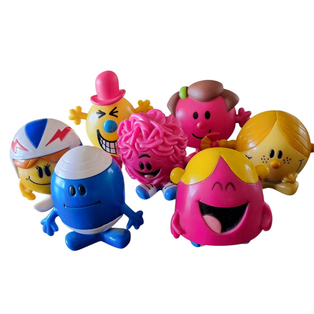 Verzameling Little Miss en Mr Men poppetjes 2008 & 2017 7st, -, -, Ophalen of Verzenden, Zo goed als nieuw