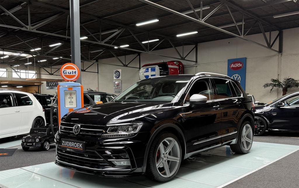 Volkswagen Tiguan 1.4 TSI R-Line! Maxton! Xenon! Navi! Trekh, Auto's, Gebruikt, 4 cilinders, 150 pk, Zwart