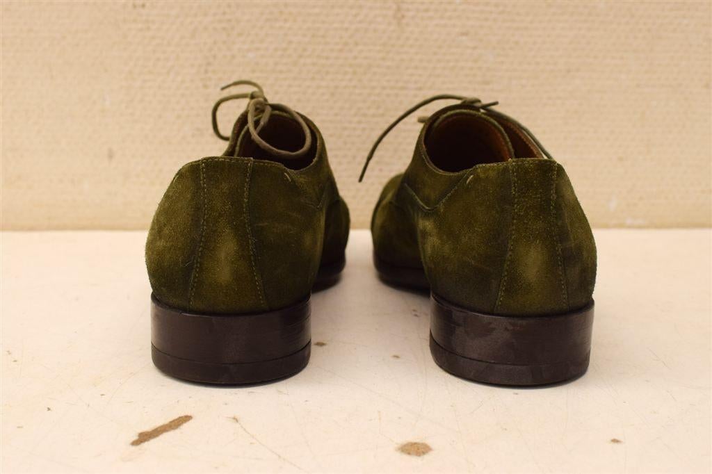 Suede heren schoenen 46723, Kleding | Heren, Sokken en Kousen, Ophalen of Verzenden, Gedragen, Maat 43 t/m 46, Bruin