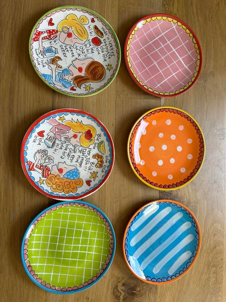 Blond Amsterdam lunch borden, Ophalen, Blond Amsterdam, Zo goed als nieuw, Bord(en)