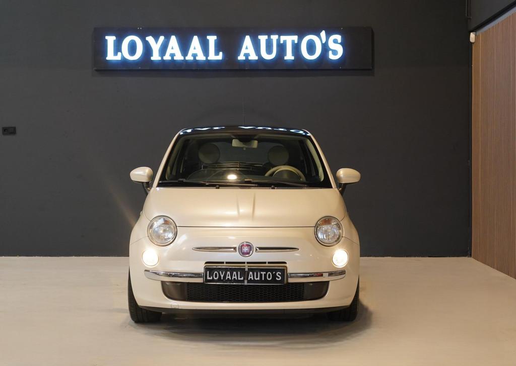 Fiat 500 1.2 Lounge | AUT | PARELMOER | AIRCO | PANO | ELEK., Euro 5, Stof, Gebruikt, 1242 cc