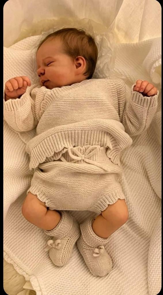 Reborn baby * Pascal *, Verzamelen, Poppen, Ophalen of Verzenden, Zo goed als nieuw, Babypop, Levensecht of Reborn