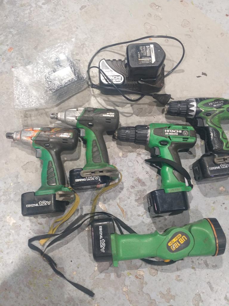 Hitachi  accu slagtol en boortol, Ophalen of Verzenden