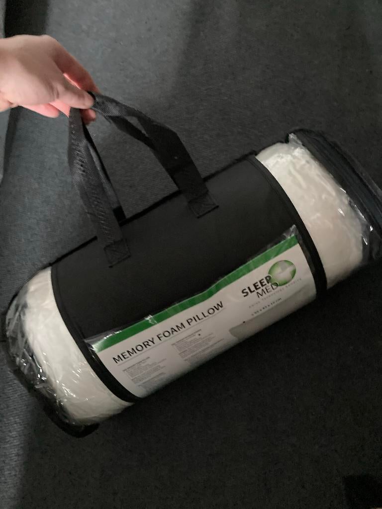 Nieuw Memory Foam Kussen - Swiss Sleep Med, Ophalen of Verzenden, Nieuw, Wit, Rechthoekig