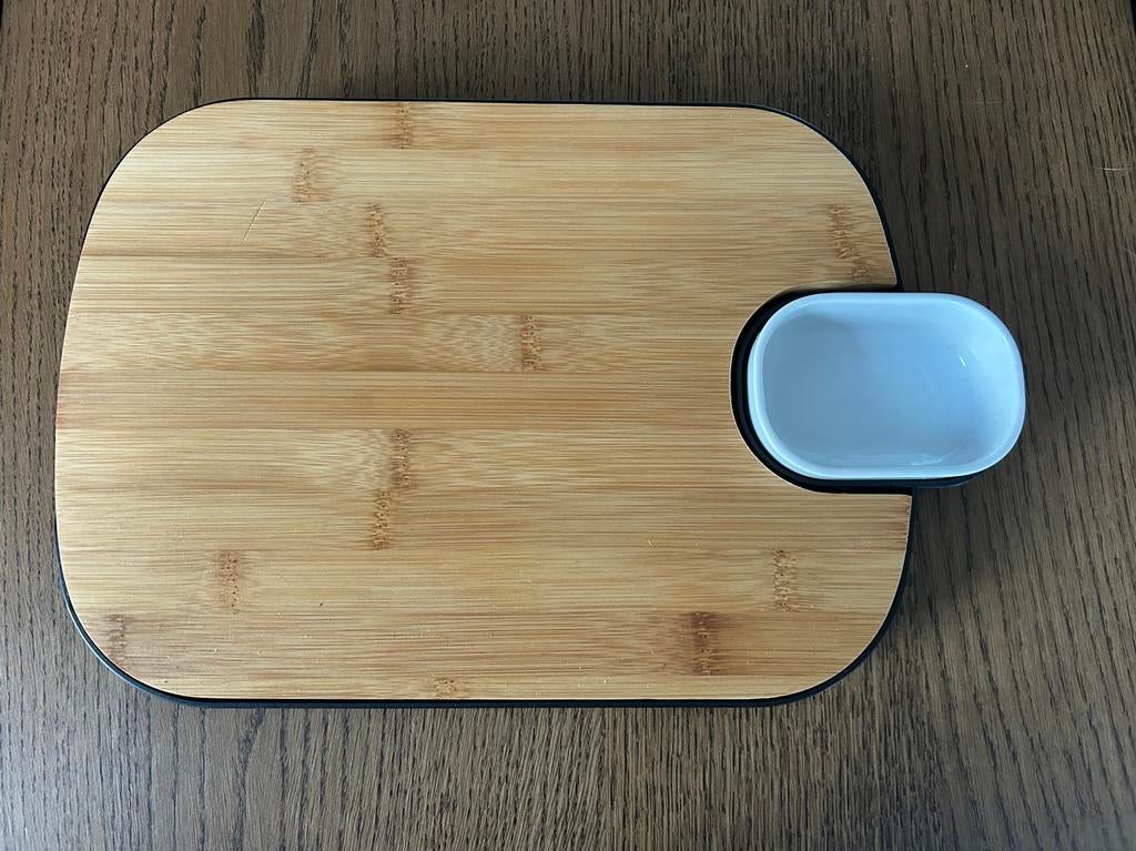 Dienblad met sausbakje (Vacu Vin), Huis en Inrichting, Keuken | Keukenbenodigdheden, Ophalen, Gebruikt