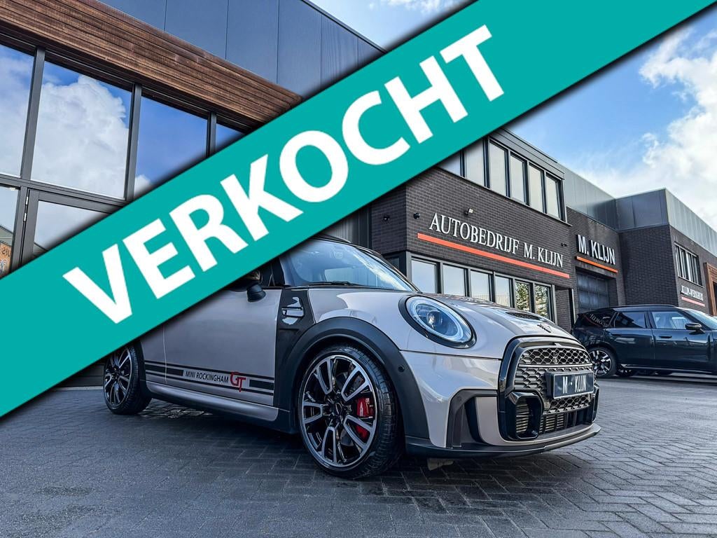 Mini Mini 2.0 Cooper S Rockingham GT Edition F1 aut Jcw pack, 1998 cc, Gebruikt, Met garantie (alle), 4 stoelen