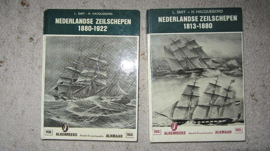 Alken Reeks 2 deeltjes Nederlandse zeilschepen, Boeken, Ophalen of Verzenden, Zo goed als nieuw, Alken Reeks